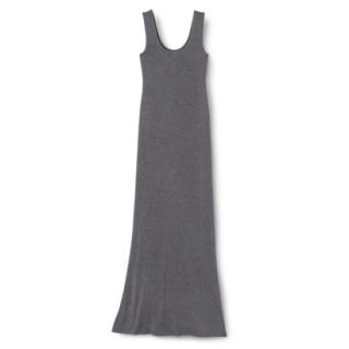 Merona Womens Knit Maxi Tank Dress   Heather Gray   XL