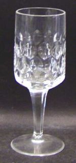 Peill Granada Sherry Glass   Vertical Clear Cut Design,Multi Sidestem