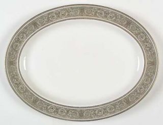 Royal Doulton English Renaissance 16 Oval Serving Platter, Fine China Dinnerwar