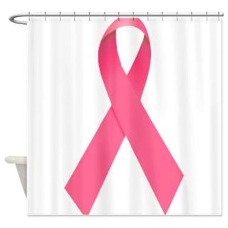  Breast Cancer Awareness Ribbon Shower Curtain  Use code FREECART at Checkout
