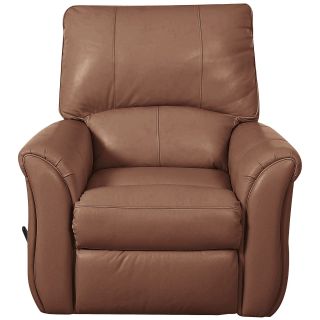 Olson Faux Leather Recliner, Timberland Bridle