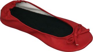 Womens Dawgs Bendables Ballet Flat   Red Ballet Flats