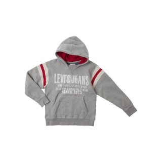 Levis Graphic Hoodie   Boys 8 20, Grey, Boys