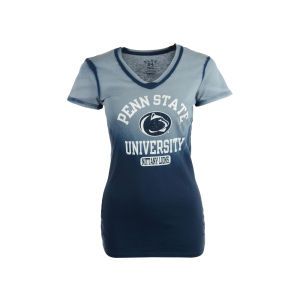 Penn State Nittany Lions Blue 84 NCAA Jrs Danville Seam Wash V Neck T Shirt