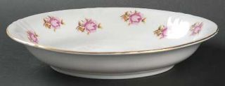Royal Heidelberg Valley Rose Coupe Soup Bowl, Fine China Dinnerware   Pink Roses