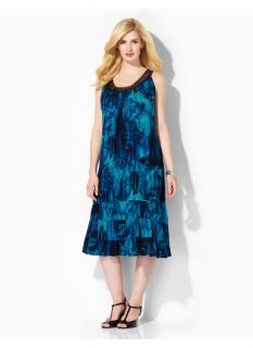 Plus Size Waterfall Crochet Dress Catherines Womens Size 0X, Surf the Web