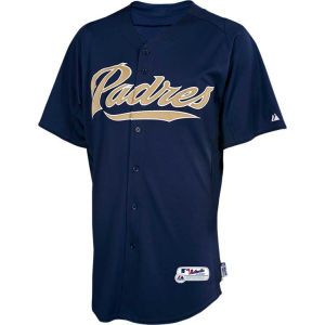 San Diego Padres Majestic MLB Youth Cool Base Batting Practice Jersey
