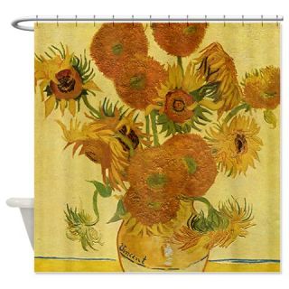  Van Gogh Sunflowers Shower Curtain  Use code FREECART at Checkout