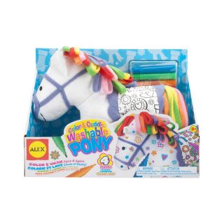 ALEX TOYS Color & Cuddle Washable Pony Kit