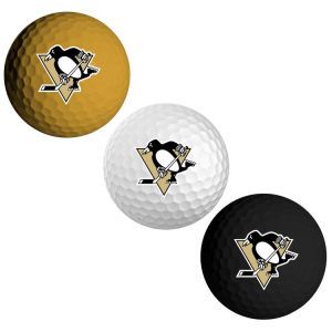 Pittsburgh Penguins Team Golf 3pk Golf Ball Set