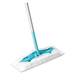 Procter And Gamble Swiffer Sweeper Mop (Green Mop head dimensions 10 inches wideCommercial grade Refill cloths sold separately Plastic Color Green Mop head dimensions 10 inches wideCommercial grade Refill cloths sold separately)