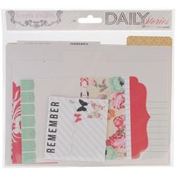 Daily Stories Cardstock File Folders and Tags