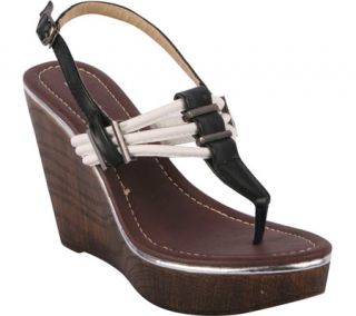 Womens L & C Perry 01   Black/White Sandals