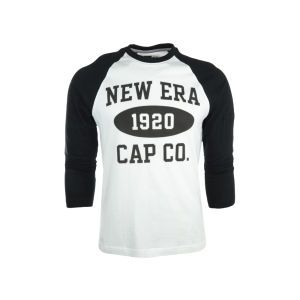 New Era Branded Long Sleeve Graphic Raglan T Shirt