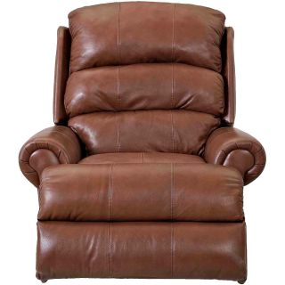 Norman Leather Recliner, Durango Acorn