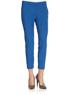Anson Cropped Trousers   Cobalt
