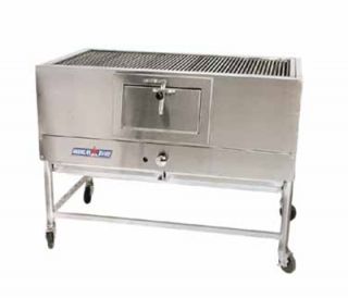 American Range 36 in Mesquite Broiler w/ Cast Iron Removable Grates, 25000 BTU, NG