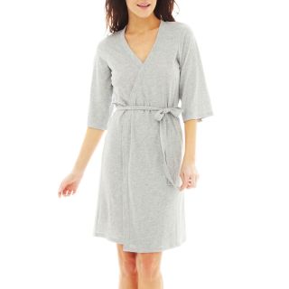 INSOMNIAX 3/4 Sleeve Robe, Grey, Womens