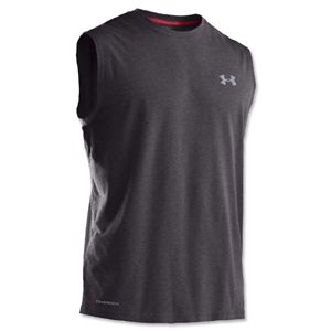 Under Armour Charged Cotton Sleeveless T Shirt (Dk Grey)
