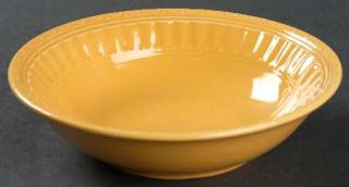  Italiana Dark Yellow Soup/Cereal Bowl, Fine China Dinnerware   All Dark