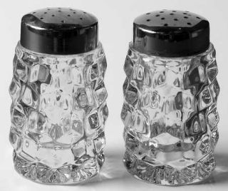Fostoria American Clear (Stem #2056) Shaker Set with Metal Lids   Stem #2056,Cle