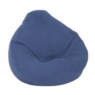 Elite Medium Denim Teardrop Bean Bag Chair   30 1021 636