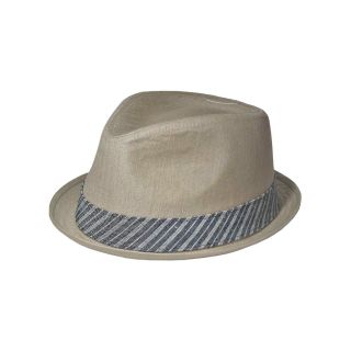 Levi s Fedora w/ Striped Band, Khaki, Mens