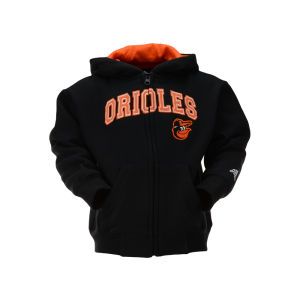 Baltimore Orioles adidas MLB Kids Full Zip Embroidered Hoodie
