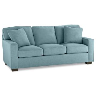 Possibilities Track Arm 82 Sofa, Cornflower