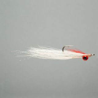 Clouser Minnow, Red/White, 2