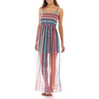 LOVE REIGNS As U Wish Keyhole Back Maxi Dress, Pink