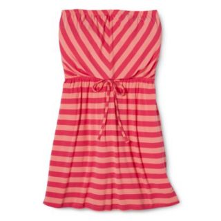 Mossimo Supply Co. Juniors Plus Size Strapless Dress   Coral 4X