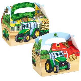 Johnny Tractor Empty Favor Boxes