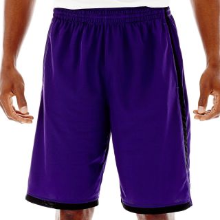 Nike League Basketball Shorts, Purple/Black, Mens