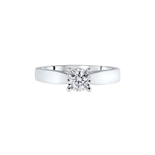 TruMiracle CT. T.W. Diamond Engagement Ring, White/Gold, Womens