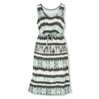Liz Lange for Target Maternity Sleeveless Knit Dress   Green/Blue XL
