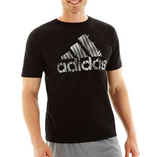 Adidas Shockwave Tee, Black, Mens