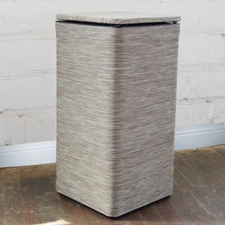 1530 Lamont Home Sage Brown Cambria Apartment Hamper (Sage/brownType Hamper, apartmentContemporary style, nice size for a small roomCare instructions Clean with a damp clothMaterials PVC/polyester fabric/plastic/particleboardDimensions 23 inches high 