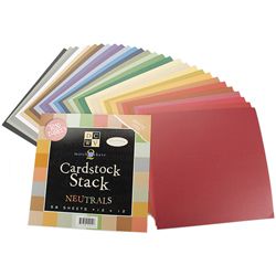 Match Makers Neutrals Cardstock Stack