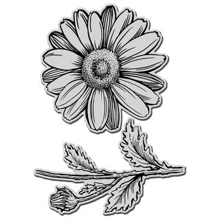 Stampendous Jumbo Cling Rubber Stamp daisy