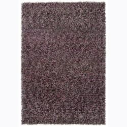 Handwoven Two inch Multicolor Mandara Shag Rug (5 X 76) (Purple, blue, brown, black, whitePattern Shag Tip We recommend the use of a  non skid pad to keep the rug in place on smooth surfaces. All rug sizes are approximate. Due to the difference of monit
