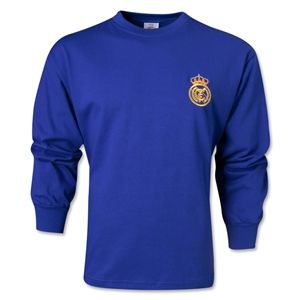 Toffs Real Madrid 60s LS Away Soccer Jersey