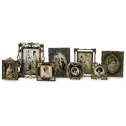 Set Of 8 Victorian Crowne Jewel Vintage Frames