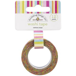 Springtime Washi Tape rainbow Stripe