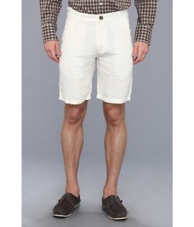 Report Collection 5 Pocket Linen Short Mens Shorts (Beige)