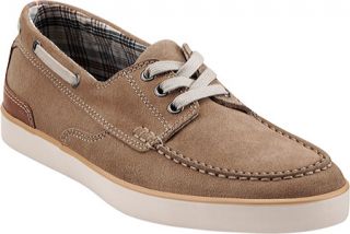 Mens Clarks Jax   Taupe Suede Lace Up Shoes