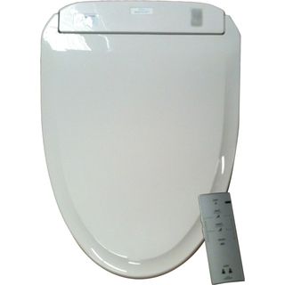 Toto Elongated Cotton White Washlet Toilet Seat
