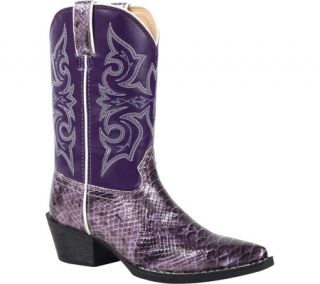 Childrens Durango Boot BT008 8 X Toe Western Boot   Purple/Violet Boots