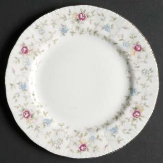 Paragon First Choice Bread & Butter Plate, Fine China Dinnerware   Pink,Yellow,B