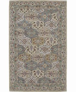 Nourison Hand tufted Multi Color Wool Rug (8 x 106) (Yellow 8 x 10 Wool)